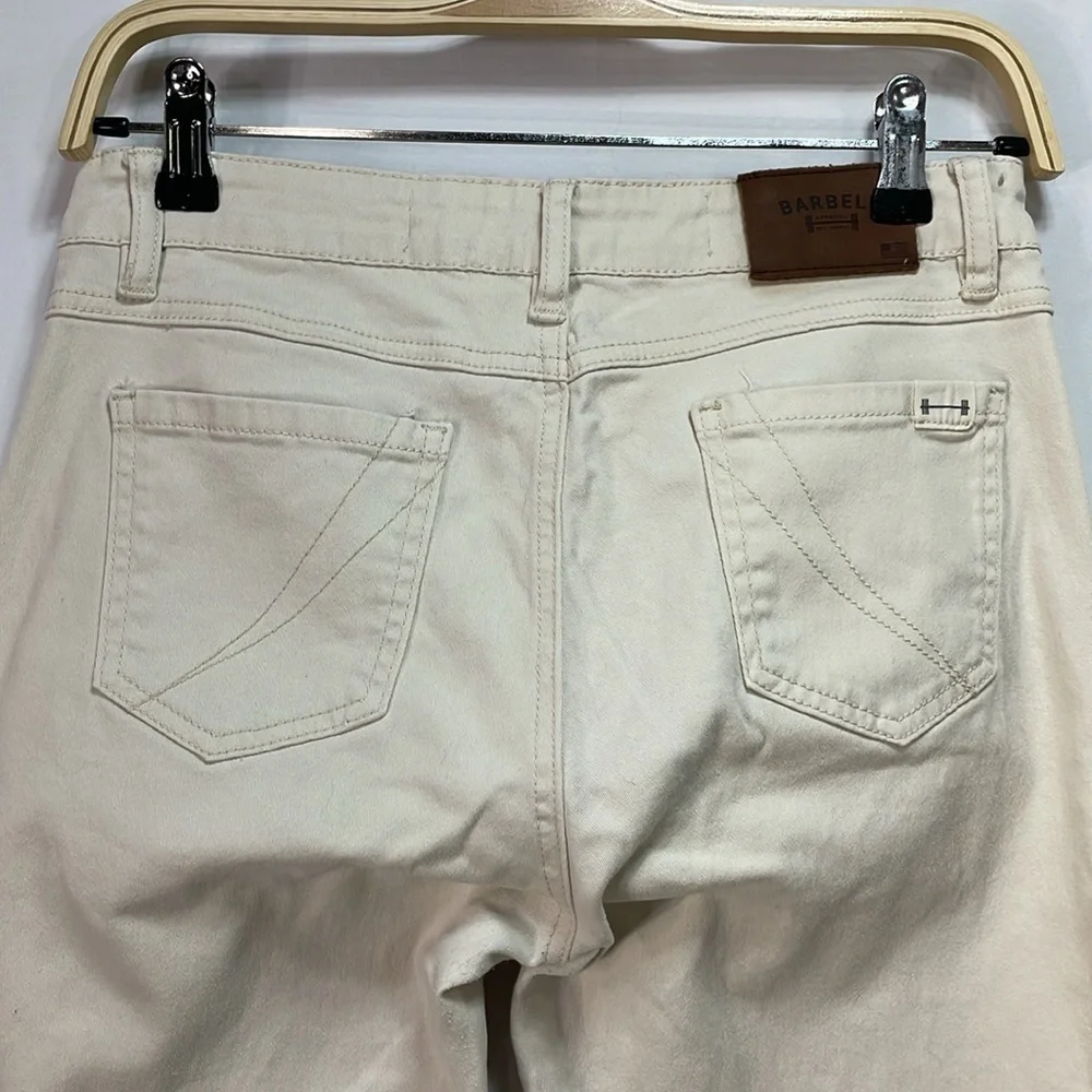 🦅 Barbell cream jeans